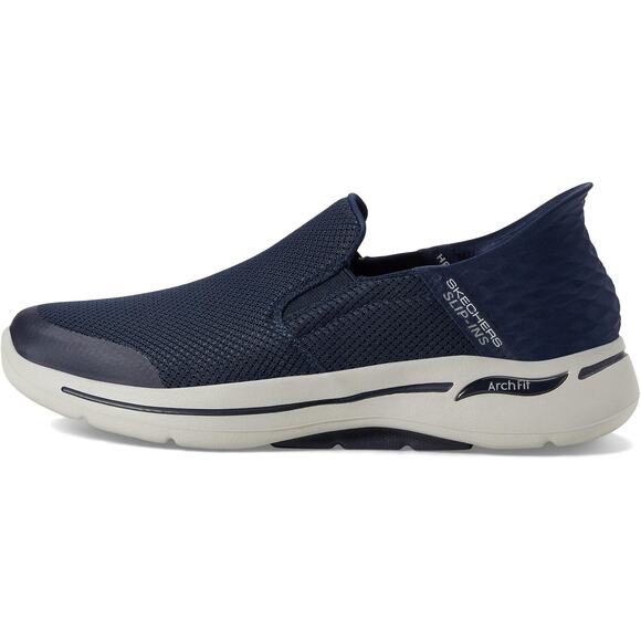 Skechers Mens Performance GO Walk Arch Fit Slip In Sneakers US 9.5 XW Blue NIB - Picture 1 of 13